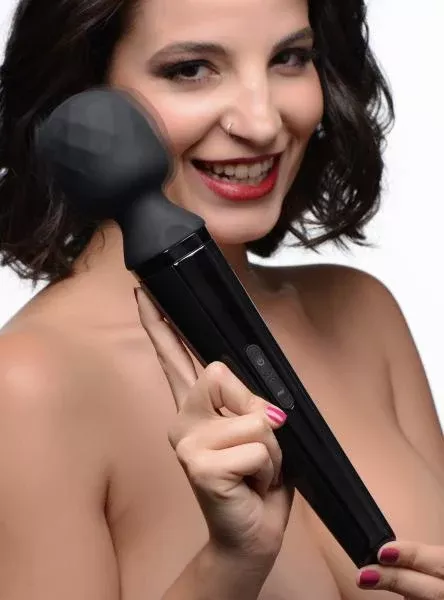 diamond-head-24x-rechargeable-silicone-wand-massager Diamond Head 24X Rechargeable Silicone Wand Massager