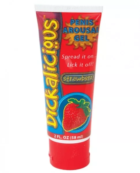 dickalicious-penis-arousal-gel-2-oz-strawberry Dickalicious Penis Arousal Gel 2 oz - Strawberry