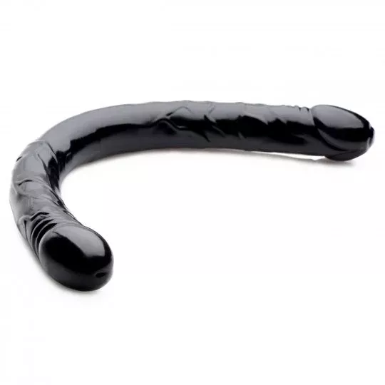 double-ended-black-dildo Double Ended Black Dildo