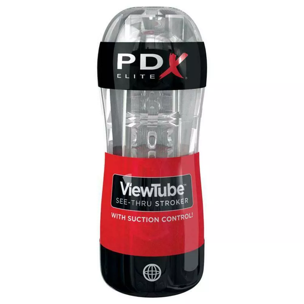 Elite Viewtube Stroker Masturbation Sleeve Clear