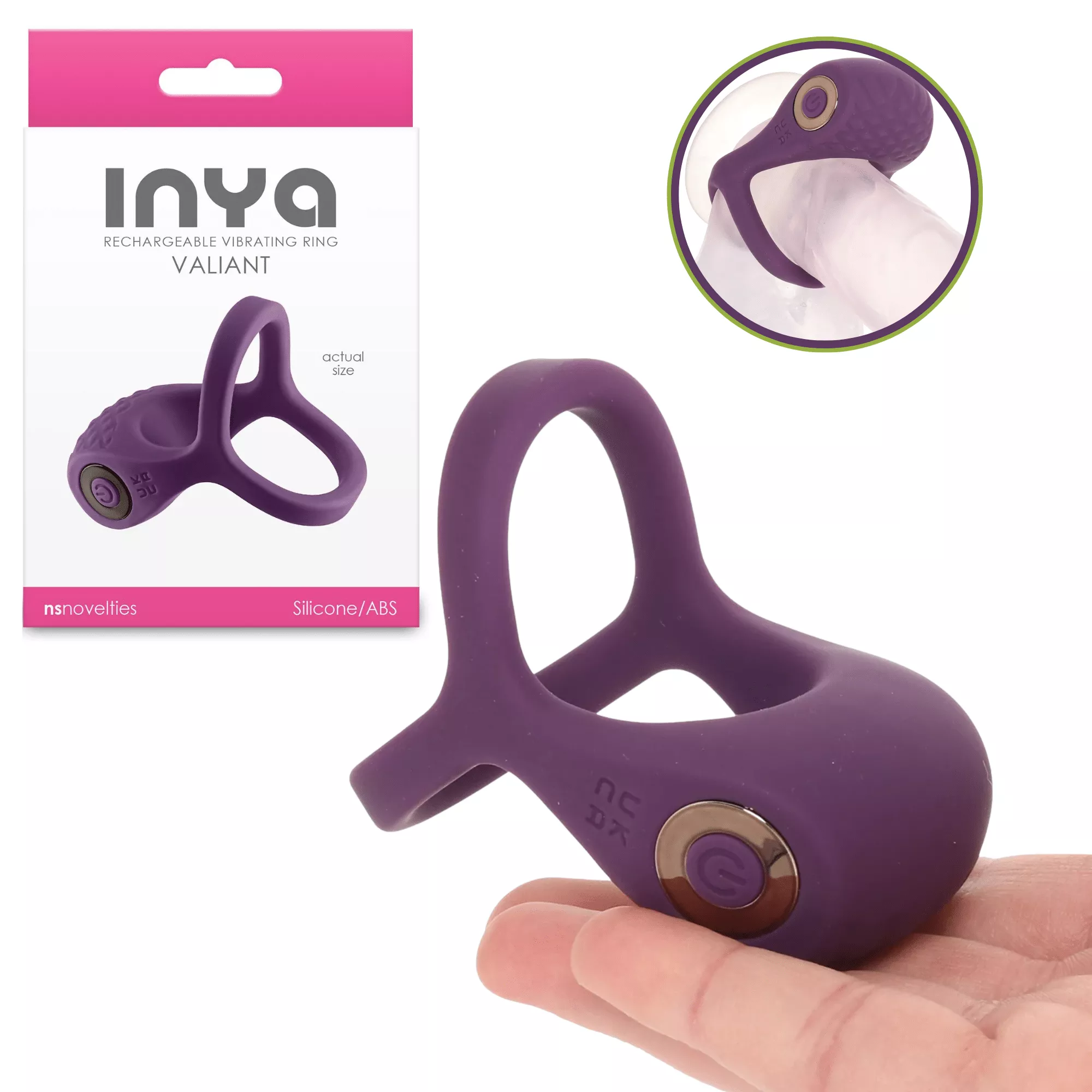 Enhance Pleasure with the Inya Valiant Rechargeable Vibrating Penis Ring