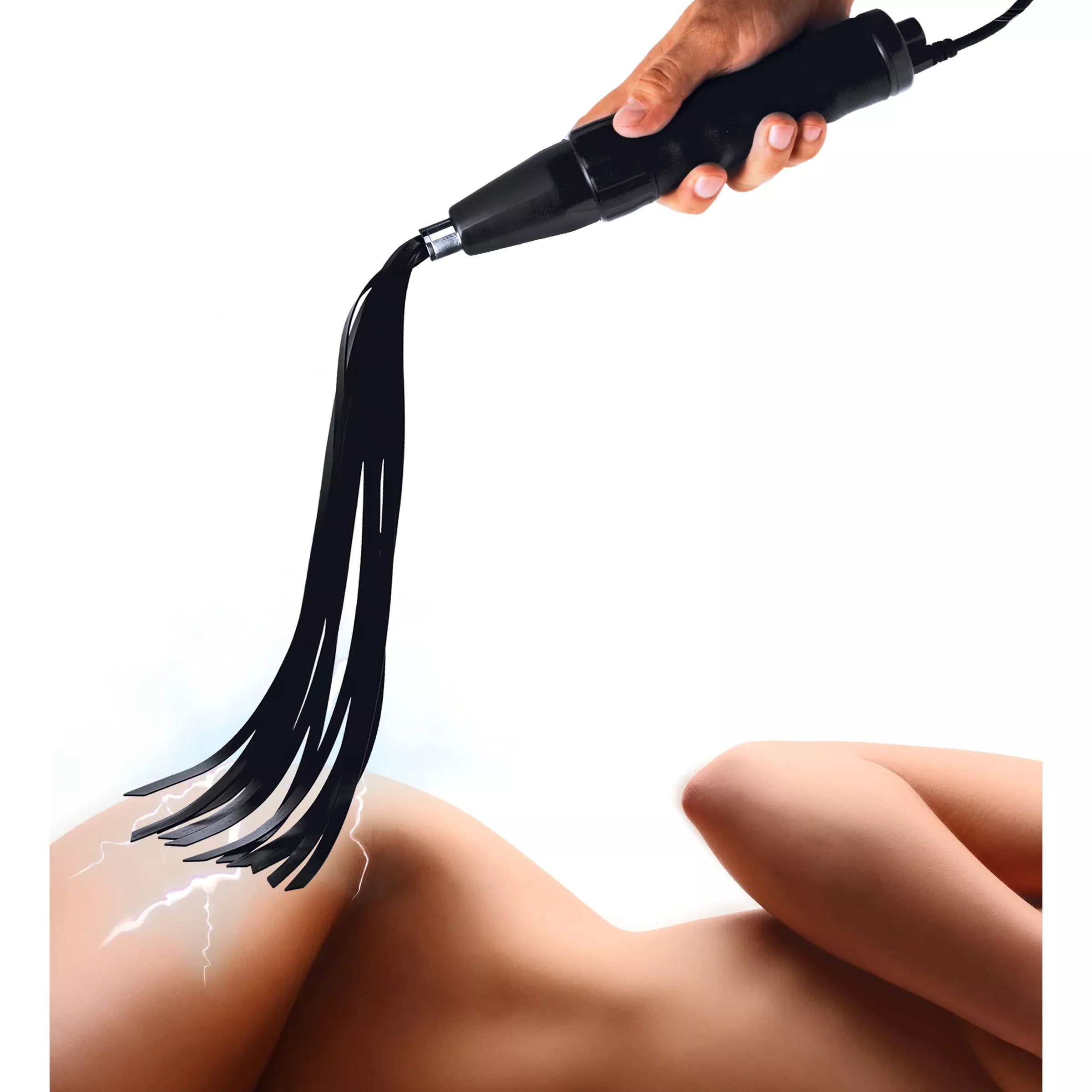 extreme-twilight-flogger-silicone-estim-attachment Extreme Twilight Flogger Silicone Estim Attachment