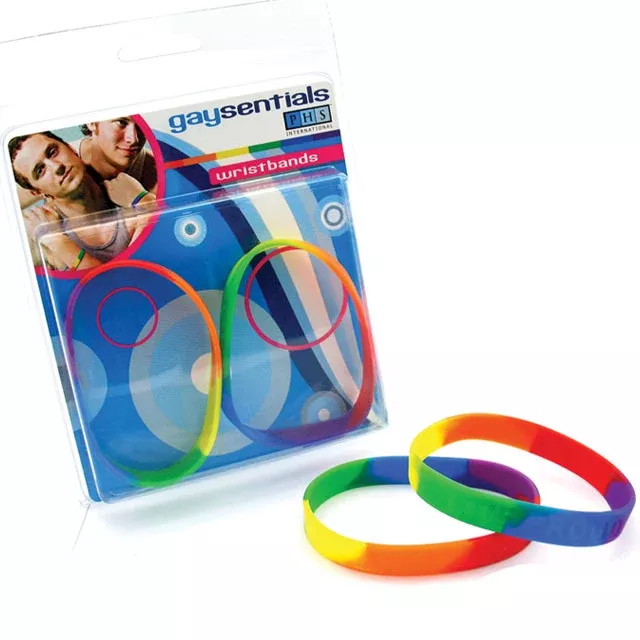 gaysentials-rainbow-silicone-bracelet-set Gaysentials Rainbow Silicone Bracelet Set