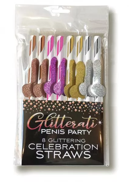 glitterati-cocktail-straws Glitterati Cocktail Straws