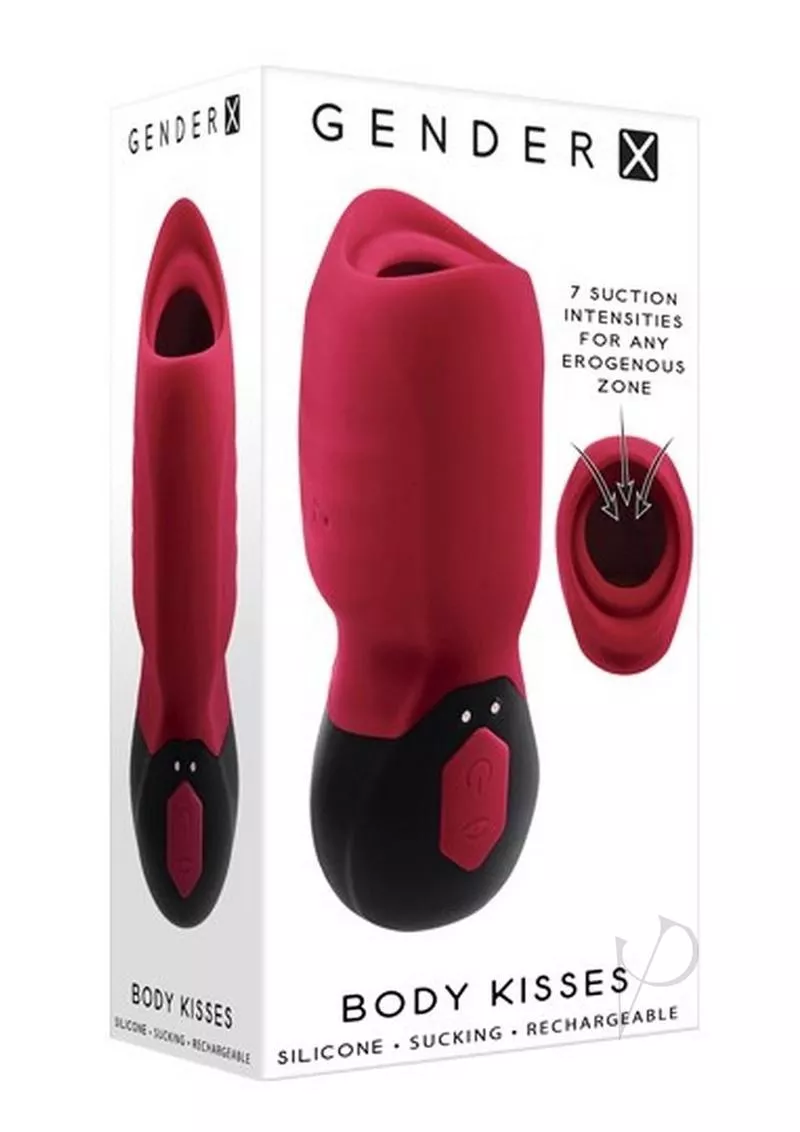 gx-body-kisses-red-black-masturbation-cup Gx Body Kisses Red/black Masturbation Cup