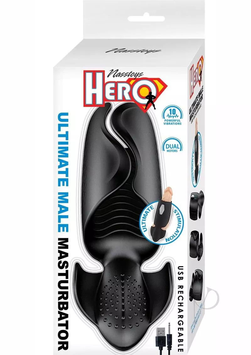 hero-ultimate-male-masturbator-black Hero Ultimate Male Masturbator Black