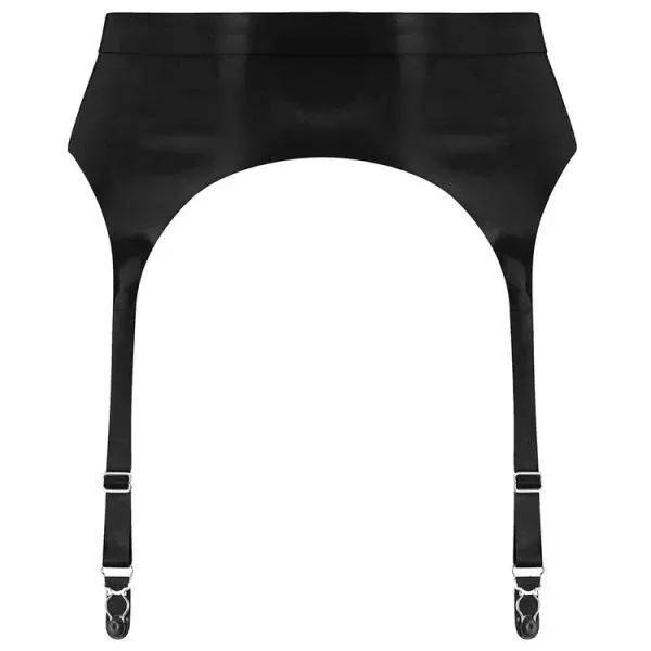latex-suspender-black Latex Suspender - Black -