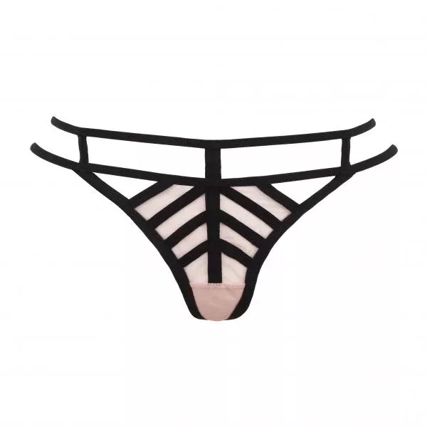 london-thong-rose-dust-black London Thong - Rose Dust/Black -