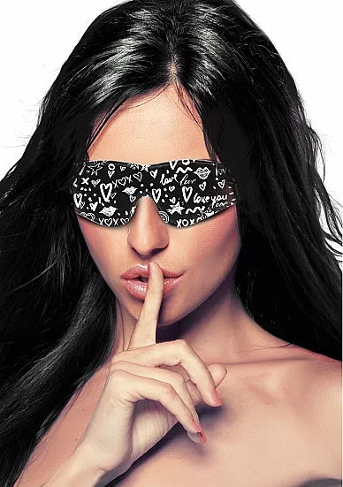 love-street-art-fashion-printed-eye-mask Love Street Art Fashion Printed Eye Mask