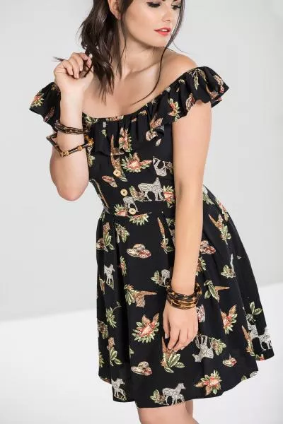 messina-mini-dress-black Messina Mini Dress - Black -