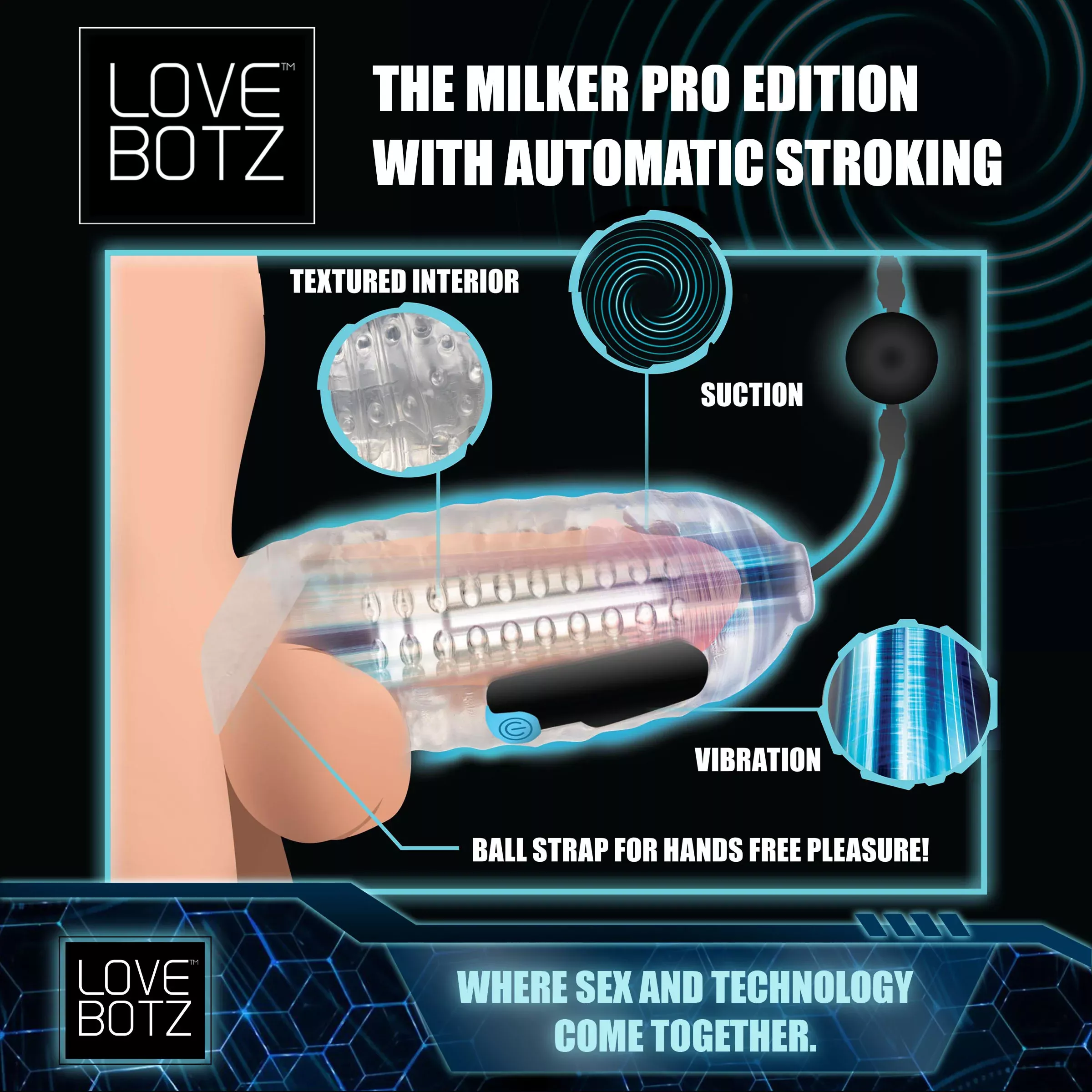 milker-pro-edition-with-automatic-stroking-suction-vibration The Milker Pro Edition With Automatic Stroking, Suction And Vibration