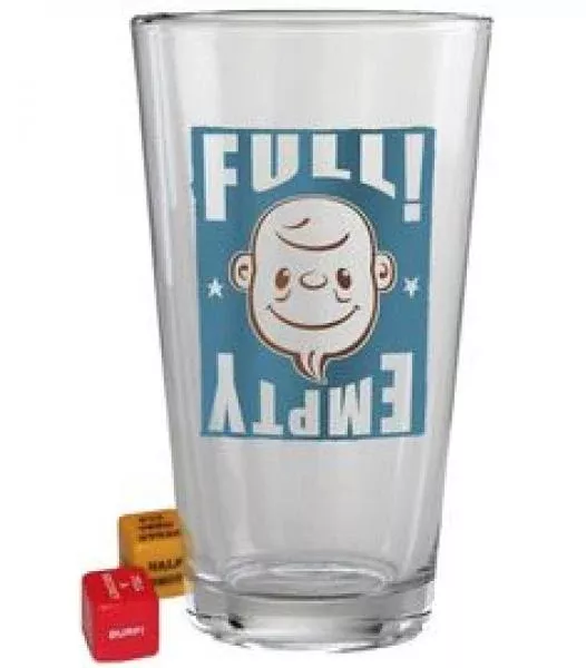 Party in a Pint Glass - Full-Empty - Trixie & Milo