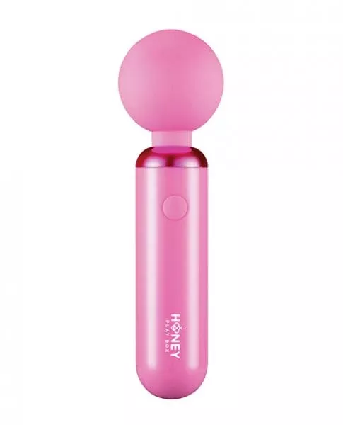 Pomi Wand Clit Tease Vibrating Wand - Pink