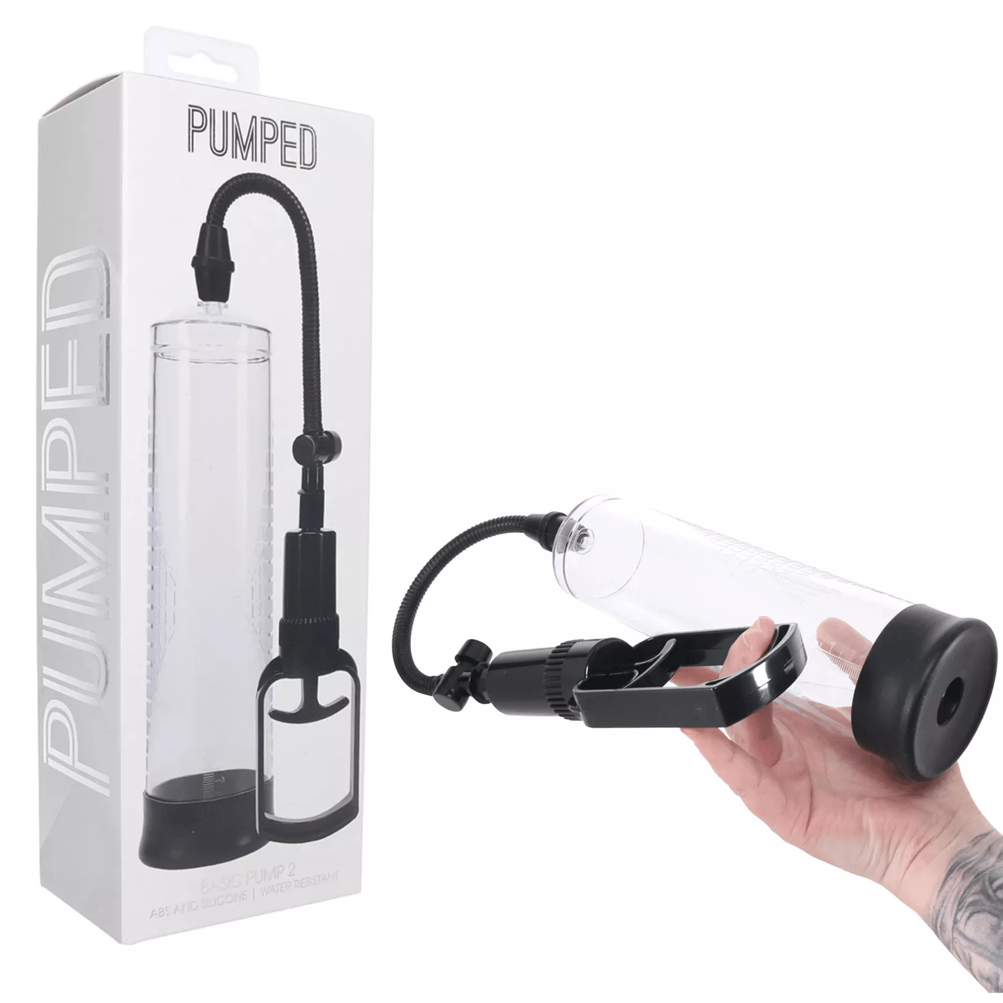 pumped-basic-pump-2-water-resist-beginner-friendly-manual-penis-pump Pumped Basic Pump 2 Water Resist Beginner-Friendly Manual Penis Pump