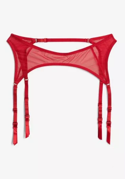 push-garter-belt-red Push Garter Belt - Red -