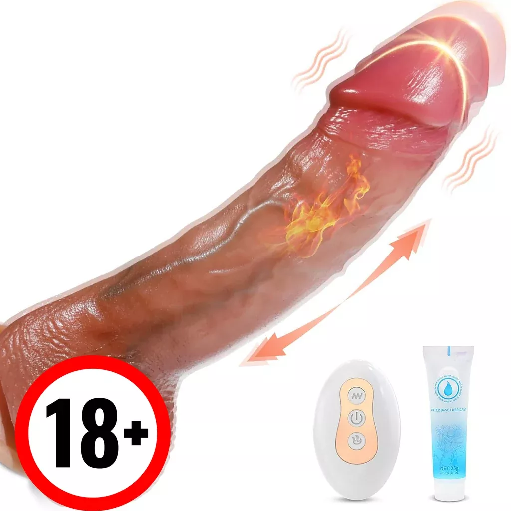 sex-toys-thrusting-dildo-vibrator-realistic-dildos-vibrators-g-spot-anal-butt-pl Sex Toys Thrusting Dildo Vibrator - Realistic Dildos Vibrators For G Spot - Anal Butt Plug With 9 High-Speed Thrusting & Vibrating & Suction Cup, Strapless Strap-On Dildo Adult Toy & Games For Me