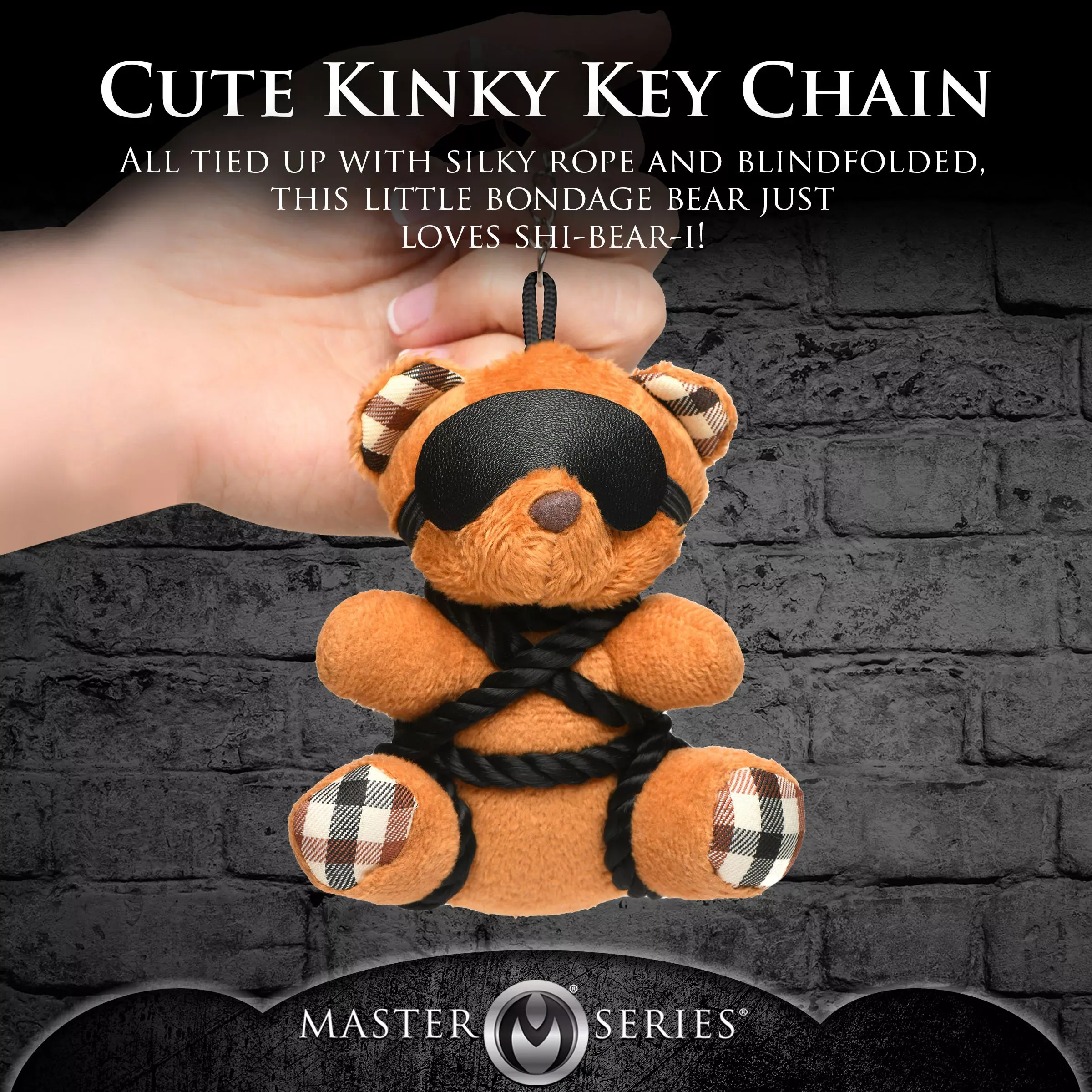 shi-bear-i-bondage-bear-keychain Shi-Bear-I Bondage Bear Keychain