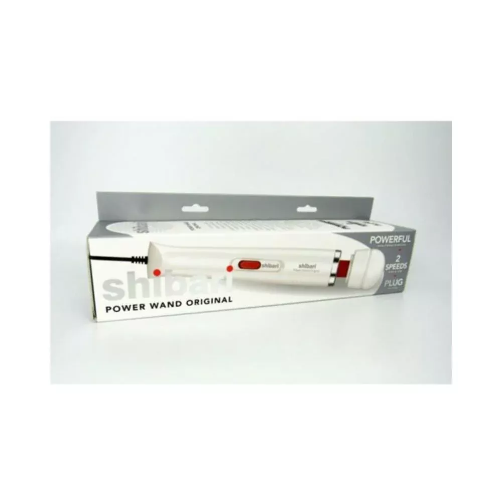 Shibari Power Wand Original Plug-in White