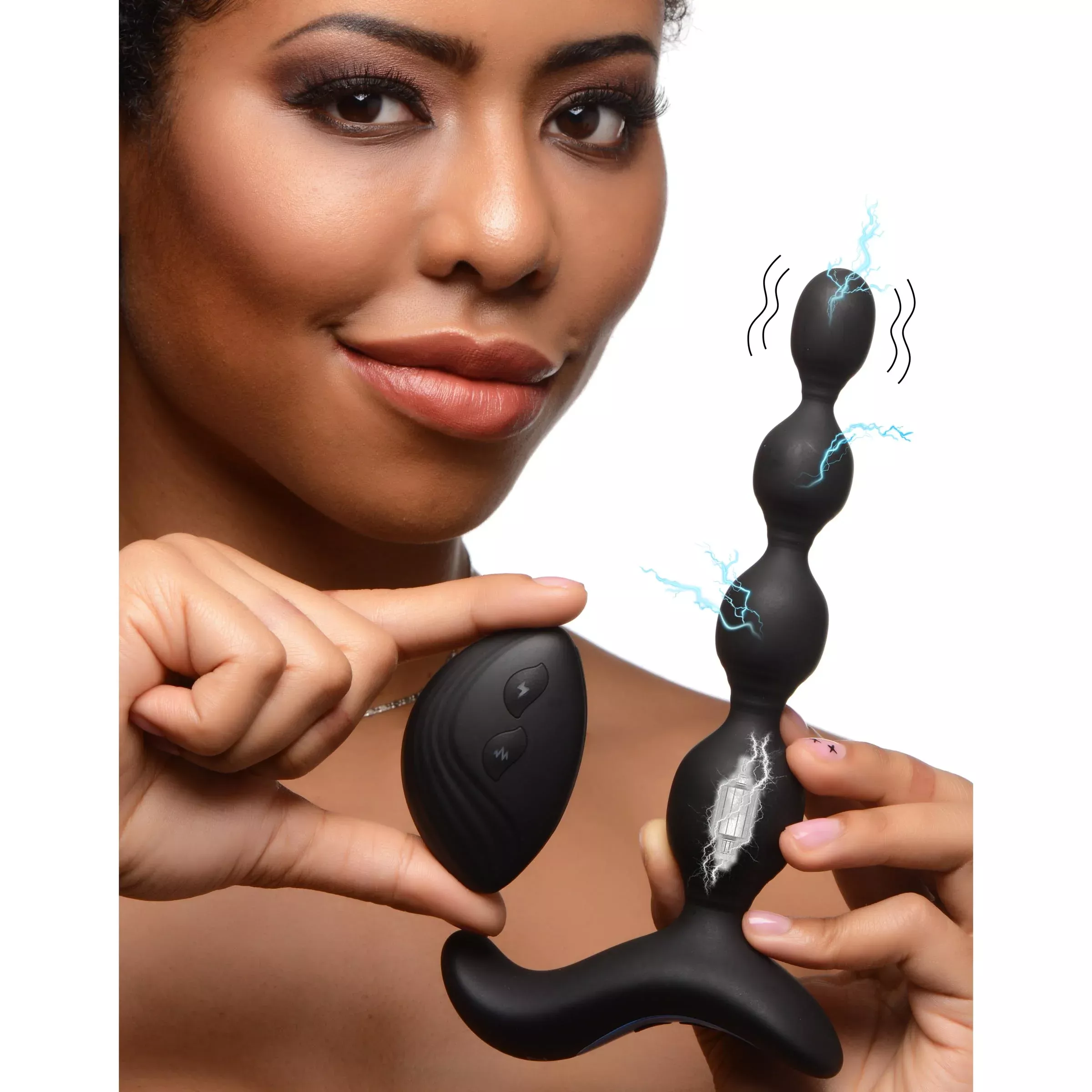 shock-vibrating-beads-with-remote Shock Vibrating Beads With Remote