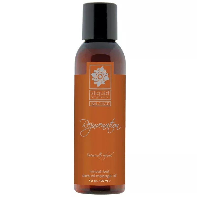 Sliquid Organics Massage Oil - 4.2 oz Rejuvenate