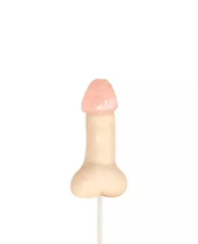 Small Pecker Butterscotch Lollipop