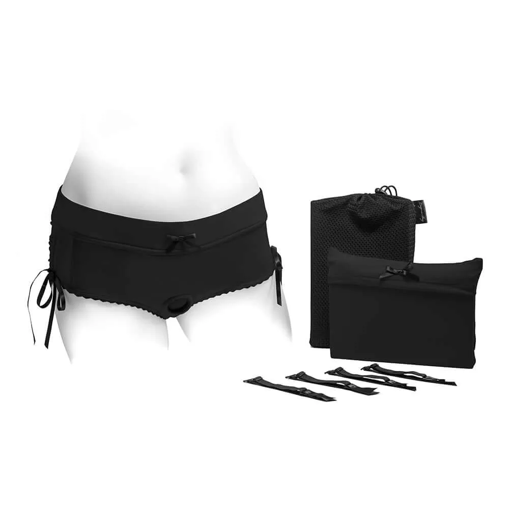 spareparts-sasha-cinch-booty-short-harness-black-size-xl SpareParts Sasha Cinch Booty Short Harness Black Size XL