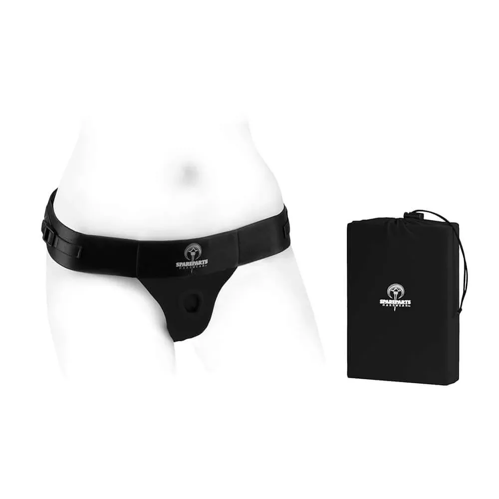 spareparts-theo-single-strap-harness-black-size-b SpareParts Theo Single Strap Harness Black Size B