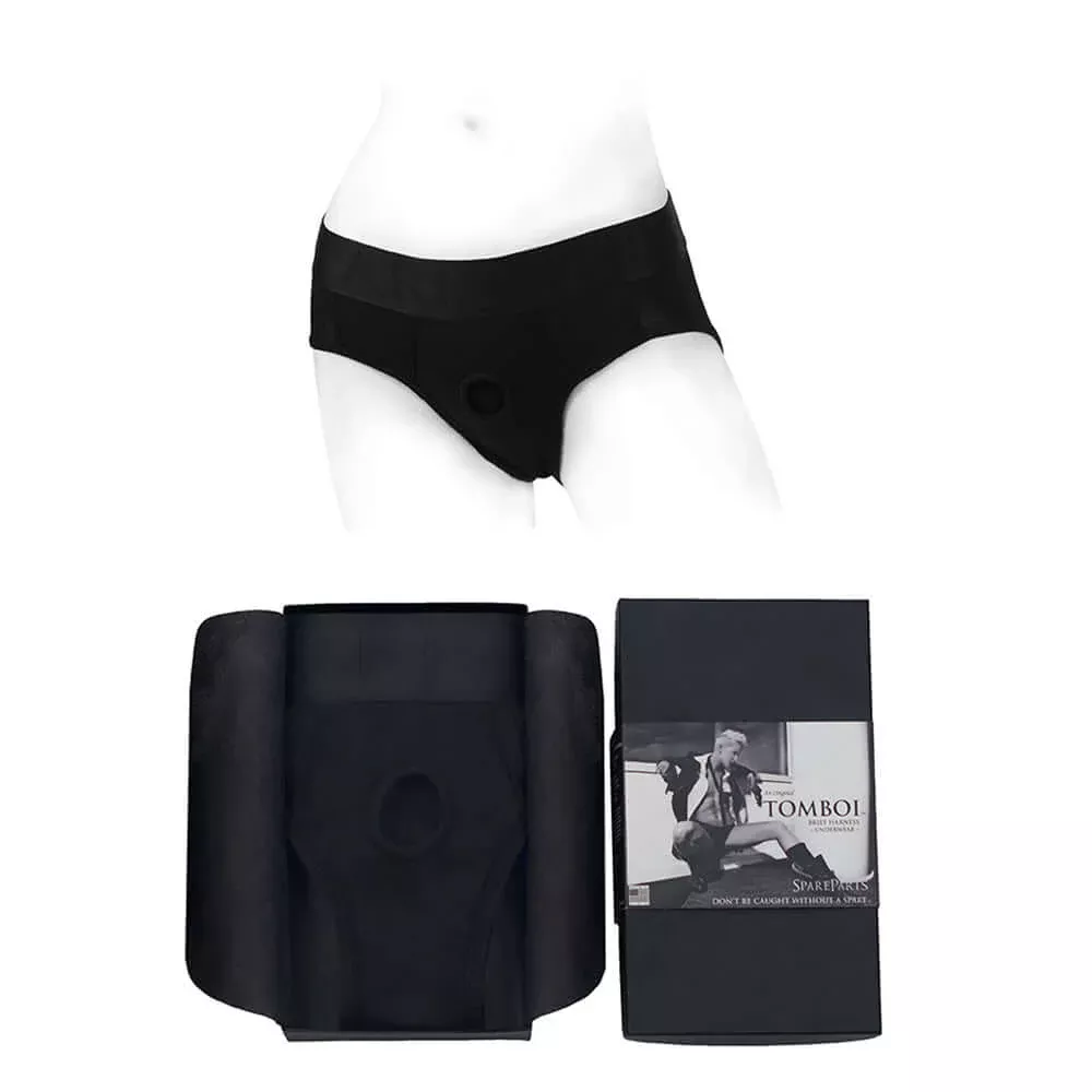 spareparts-tomboi-rayon-briefs-harness-black-size-5xl SpareParts Tomboi Rayon Briefs Harness Black Size 5XL