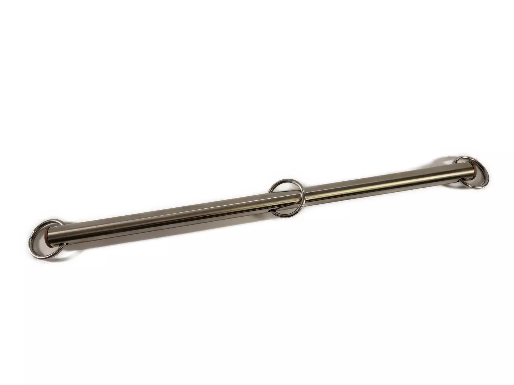 Spreader Bars, 16" long 3 ring Stainless Steel and Walnut