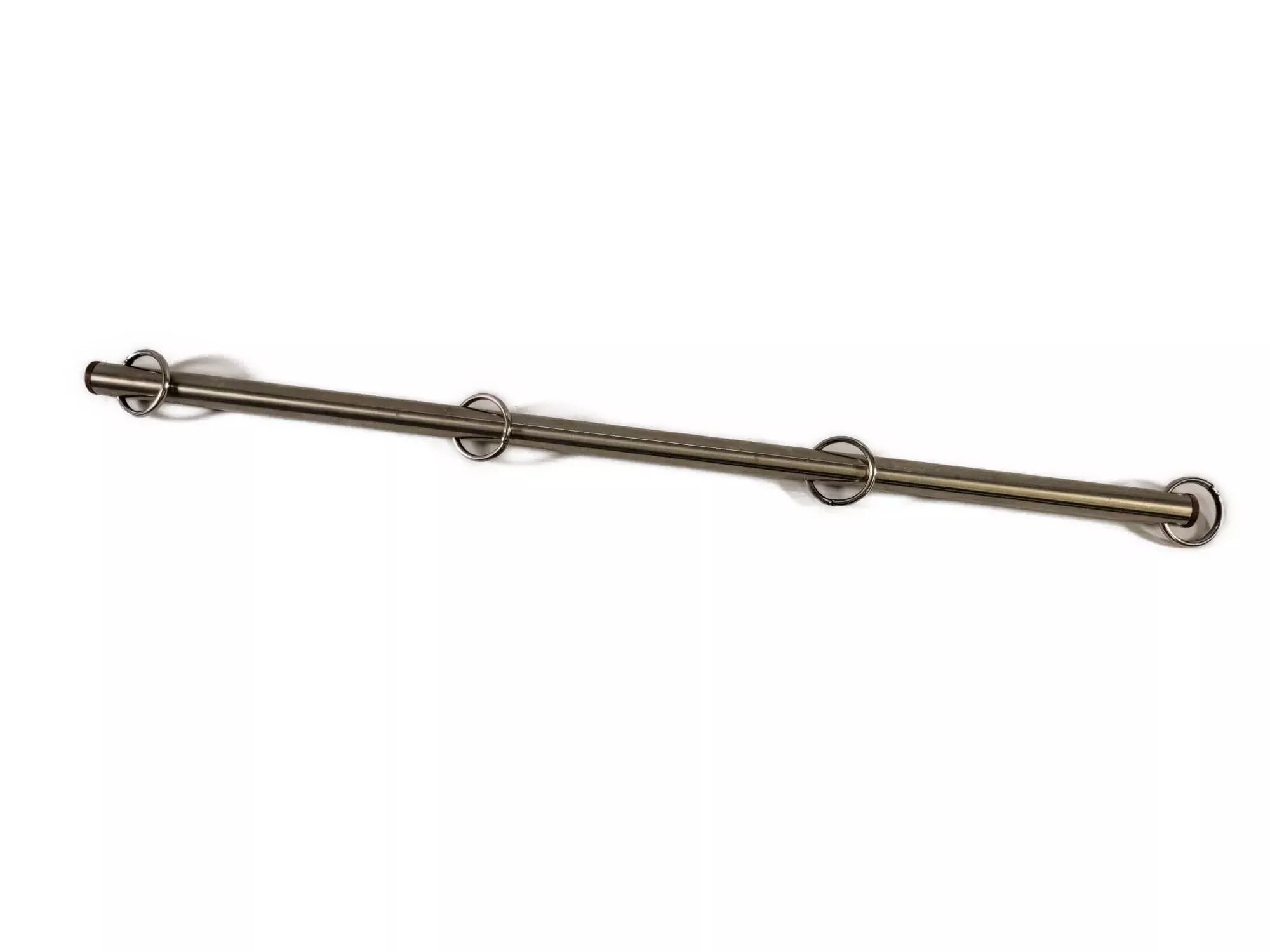 Spreader Bars, 24" long 4 ring Stainless Steel and Walnut