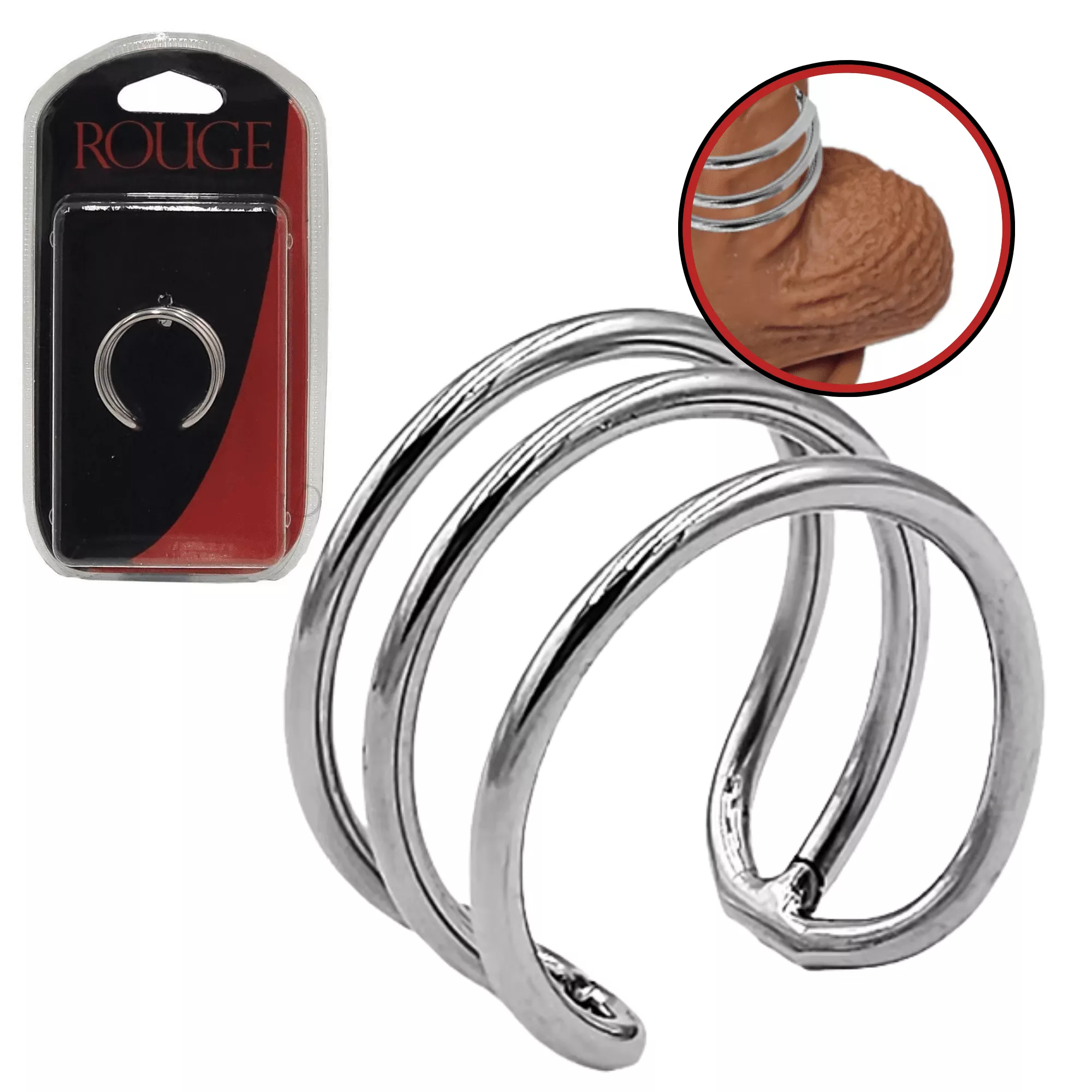 stainless-steel-triple-wire-glans-male-enhancer-non-vibrating-penis-ring-32mm Stainless Steel Triple Wire Glans Male Enhancer Non-Vibrating Penis Ring (32mm)