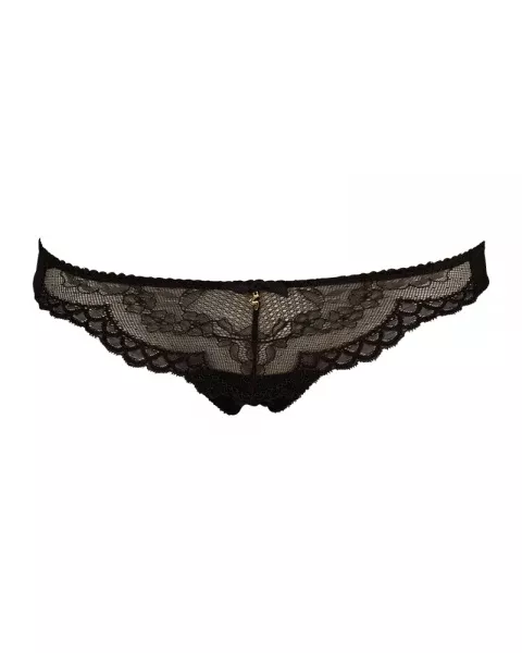Superboost Lace Thong - Black -