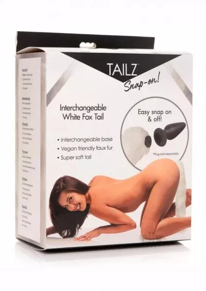 tailz-interchangeable-fox-tail-white Tailz Interchangeable Fox Tail White