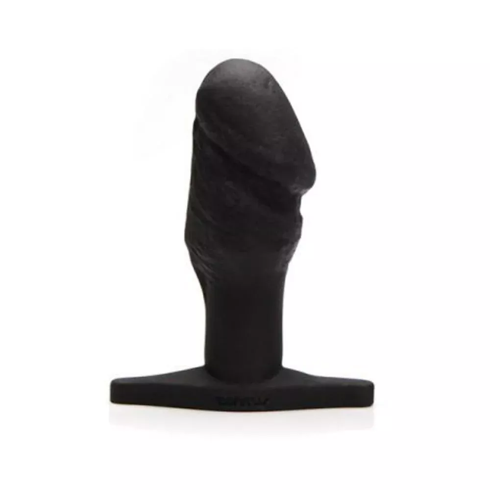 tantus-cock-plug-black Tantus Cock Plug - Black