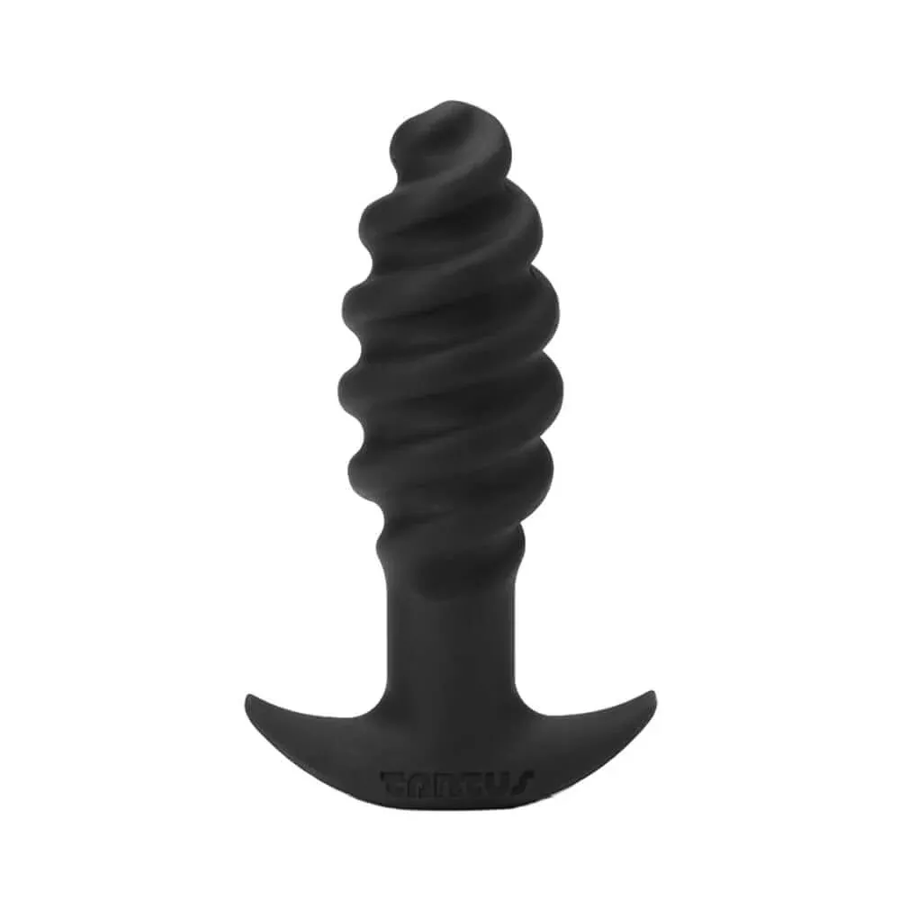 tantus-twist-anal-plug-onyx-bag Tantus Twist Anal Plug Onyx (Bag)