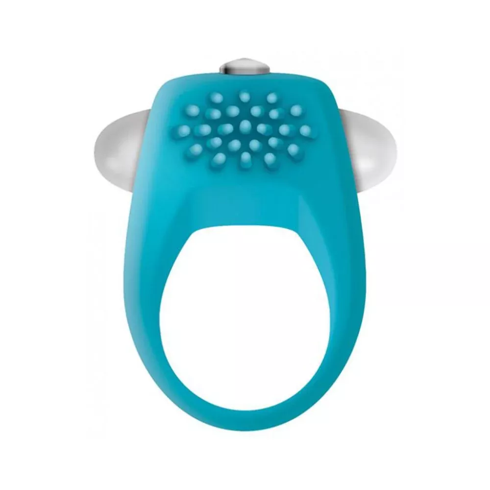 teal-tickler-vibrating-cock-ring The Teal Tickler Vibrating Cock Ring