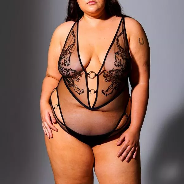 Tigris Bodysuit - Black -
