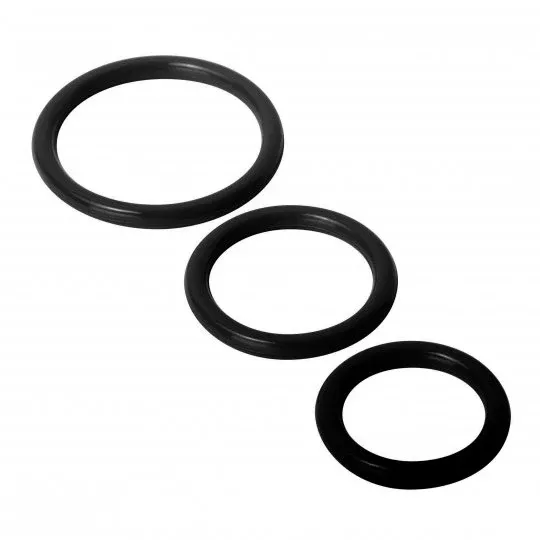 trinity-silicone-cock-rings-black Trinity Silicone Cock Rings Black