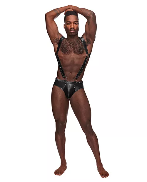 Uranus Studded Harness Black L/XL