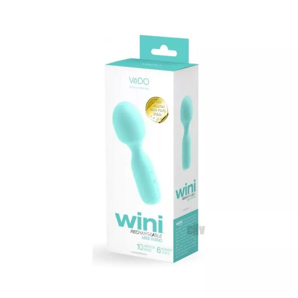 vedo-wini-rechargeable-mini-wand-tease-me-turquoise Vedo Wini Rechargeable Mini Wand Tease Me Turquoise