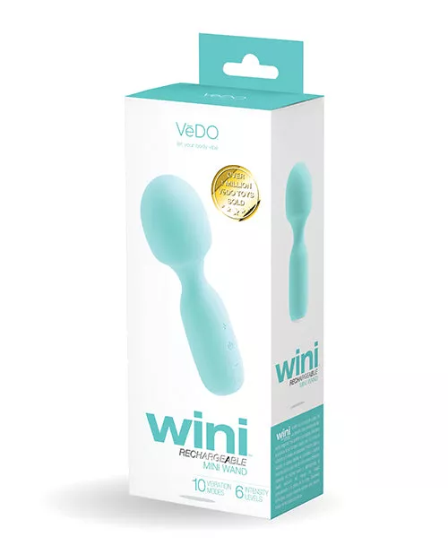 vedo-wini-rechargeable-mini-wand-turquoise Vedo Wini Rechargeable Mini Wand Turquoise