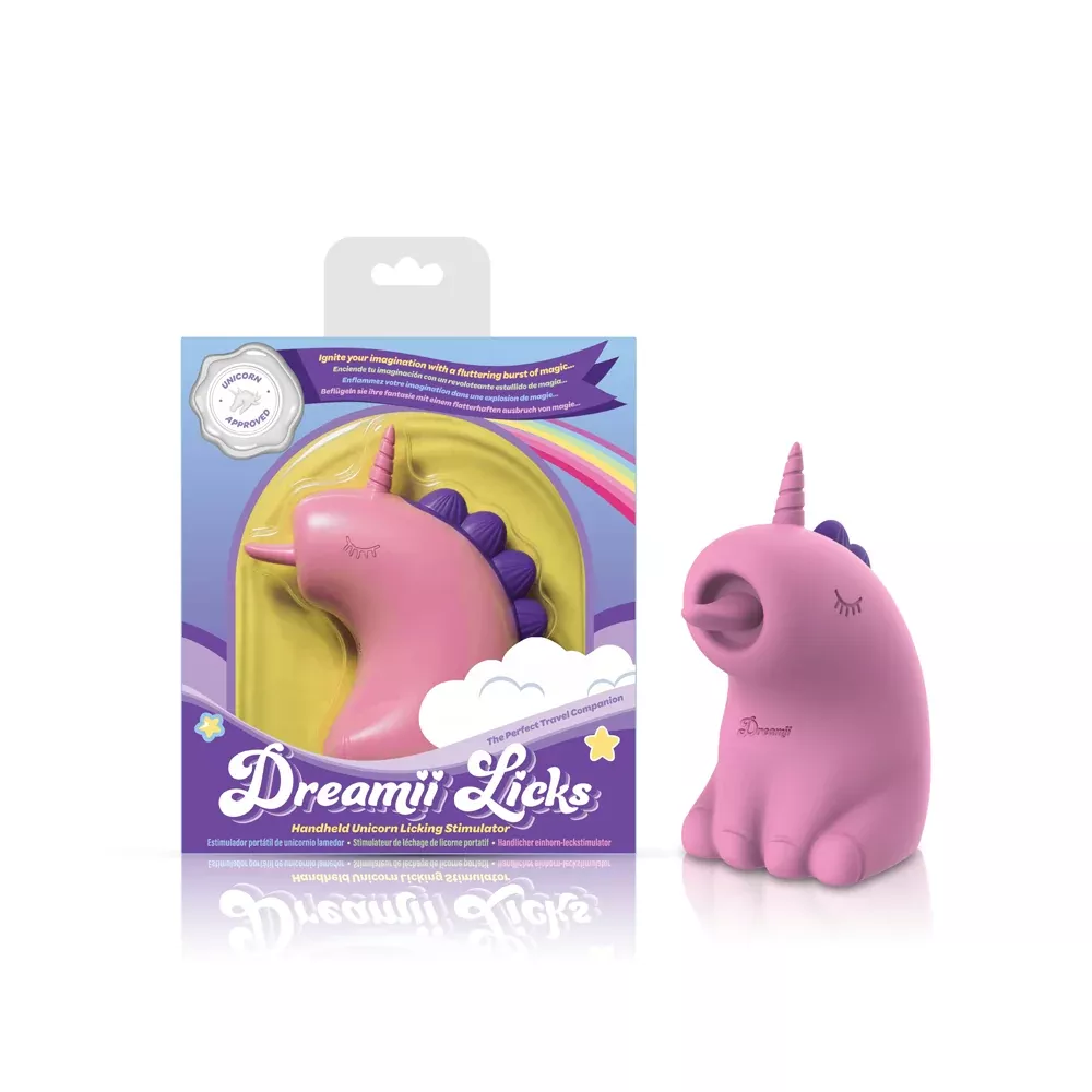 viben-dreamii-licks-licking-unicorn-stimulator-mystical-pink-rechargeable-intima Viben Dreamii Licks Licking Unicorn Stimulator - Mystical Pink — Rechargeable Intimate Product