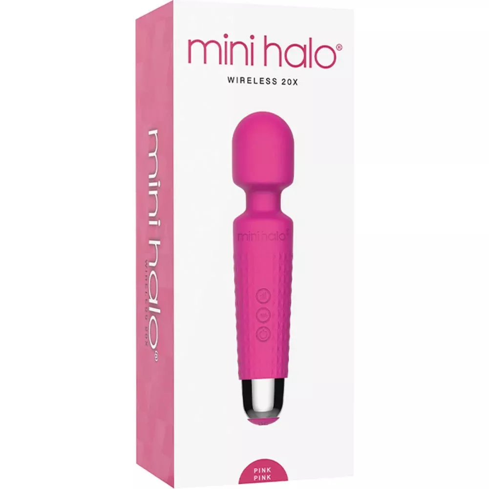 viben-mini-halo-pink-wand-massager Viben Mini Halo Pink Wand Massager