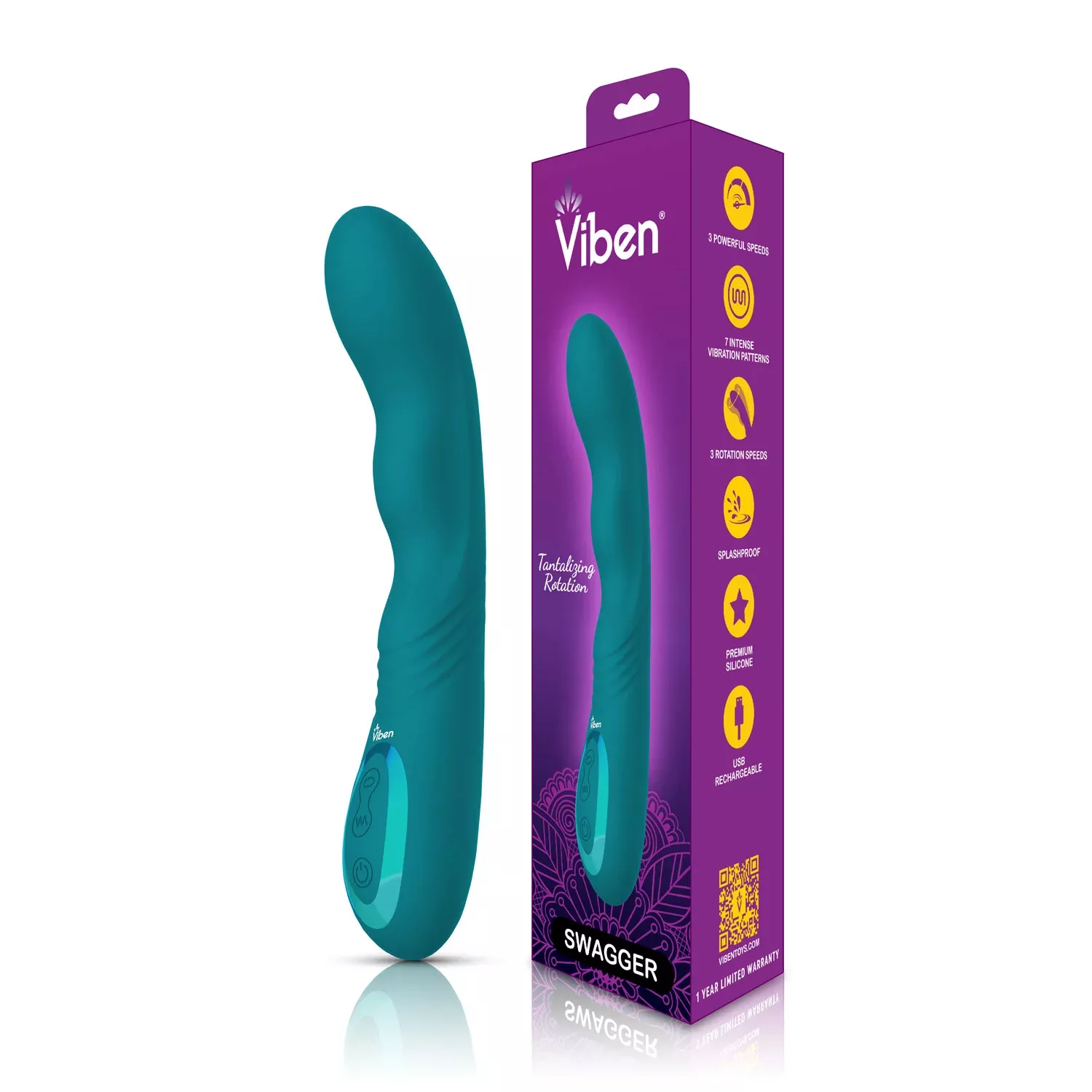 viben-swagger-wriggling-g-spot-vibe-in-ocean Viben Swagger Wriggling G-Spot Vibe in Ocean