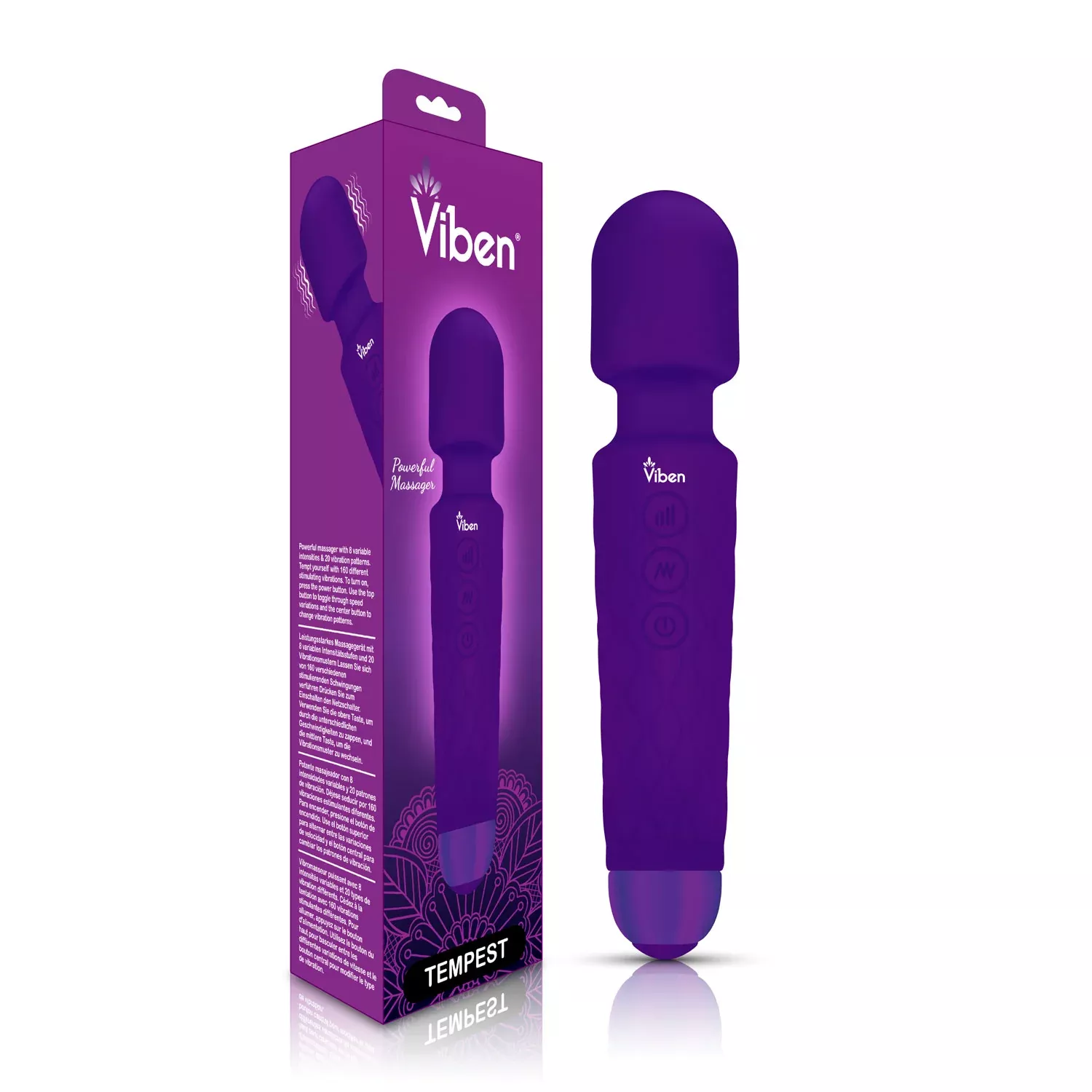 viben-tempest-wand-massager-in-violet Viben Tempest Wand Massager in Violet