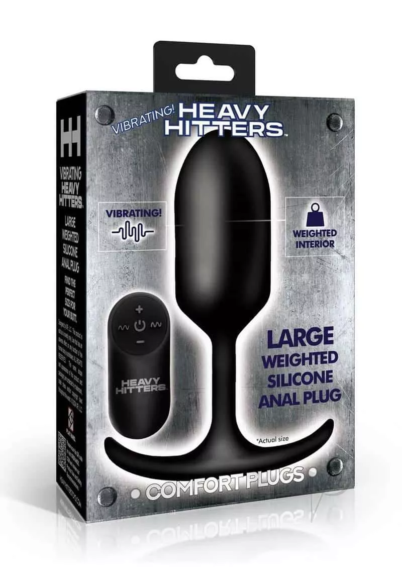 vibrating-slim-neck-weighted-waterproof-silicone-remote-control-butt-plugs Vibrating Slim Neck Weighted Waterproof Silicone Remote Control Butt Plugs