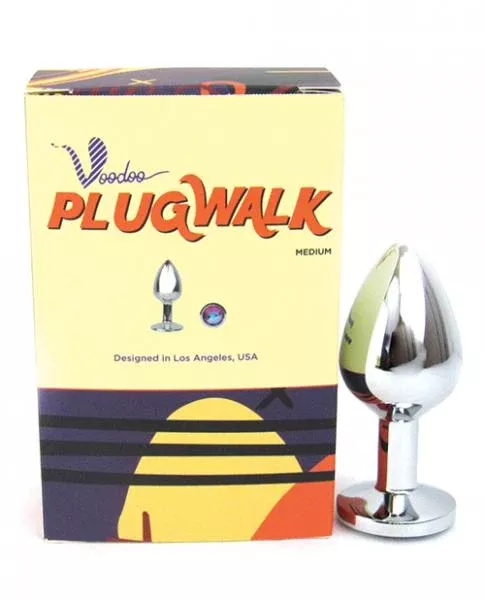 voodoo-plug-walk-medium-stainless-steel-silver Voodoo Plug Walk Medium Stainless Steel - Silver