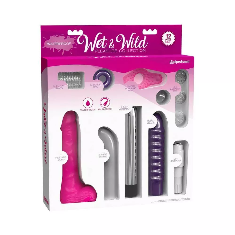 waterproof-wet-wild-pleasure-collection-13-piece-set Waterproof Wet & Wild Pleasure Collection 13-Piece Set