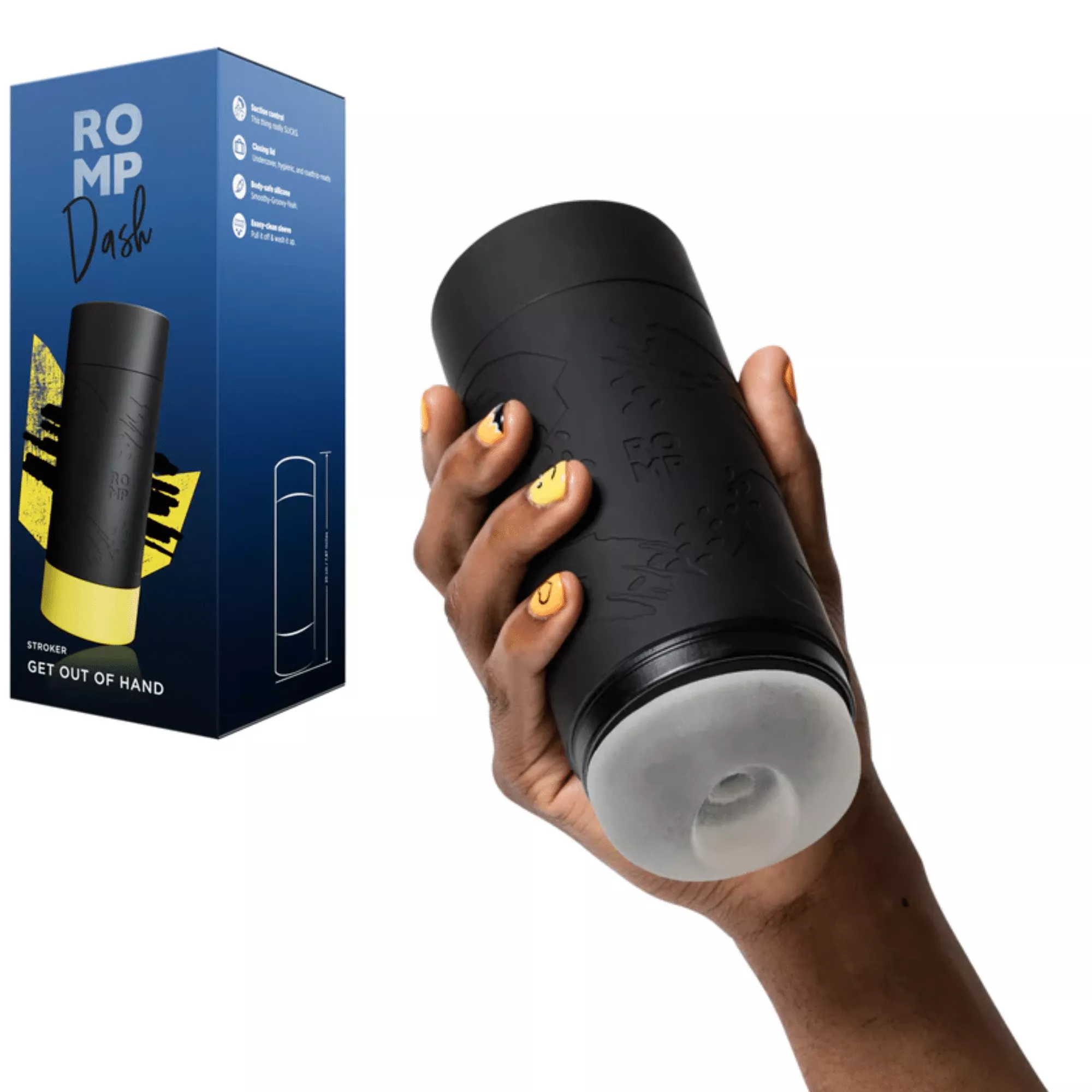 we-vibe-romp-dash-silicone-stroker-suction-control-male-masturbation-cup-black We-vibe ROMP Dash Silicone Stroker Suction Control Male Masturbation Cup – Black