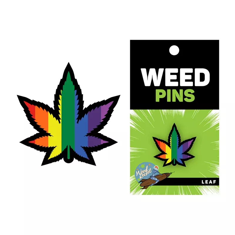 weed-pin-rainbow-marijuana-leaf Weed Pin Rainbow Marijuana Leaf